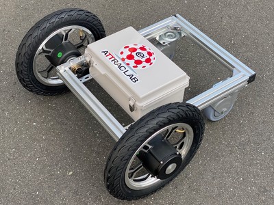 搬送用ロボット、アバターロボットに最適なローバー型ロボットフレーム「AT-CARTベーシック」をリリース