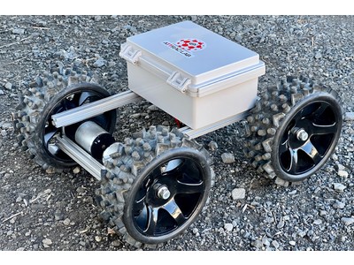 地表計測用小型無人車両をアトラックラボラボと、Sテクノファクトリーが共同で開発