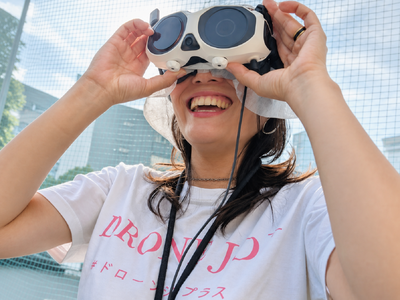 「難しそう」を「自分にもできる」へ。Antigravity A1の女性向け360度ドローン体験会を東京で開催