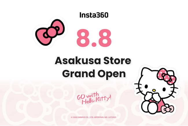 Insta360�u�󑐖{�X�v2026�N8��8���i�y�j�O�����h�I�[�v��