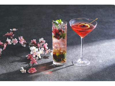 春の訪れを祝福する『Spring Cocktail Collection』新登場