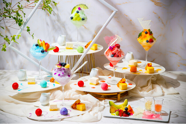 ～世界に一皿のオリジナル・アートかき氷パフェを作る新体験を～『CANVAS ART SHAVE ICE PARFAIT！（キャンバスアート・シェーブアイスパフェ）』