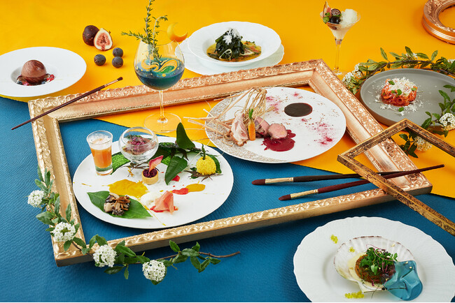 五感を満たす食の芸術を味わうアートコースが登場