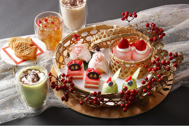 “五福”をイメージした5つの和モダンスイーツが彩る『2026セレブレーション・スイーツパレット』新登場