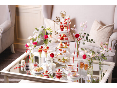 完熟いちごとピスタチオのアフタヌーンティー