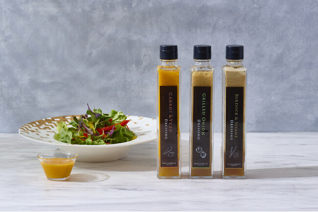 3種のオリジナルドレッシングを新発売