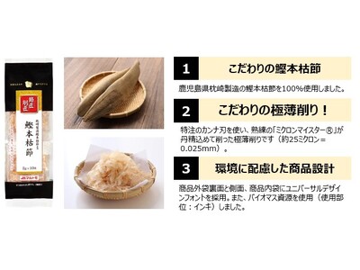 マルトモ「節匠削匠(R)鰹本枯節ソフトけずり2g×10袋」大日本水産会会長賞 受賞！