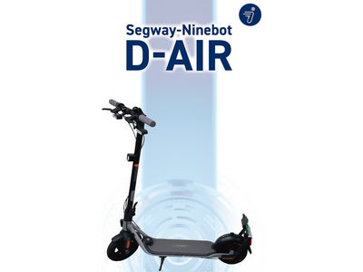 Segway - Ninebot　電動キックボード D-Air 特定小型原付モデル D-28J2を新発売