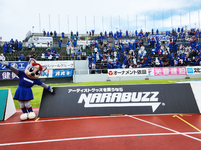 モバイルオーダーシステム「NARABUZZ」がヴァンフォーレ甲府のスポンサーに決定！