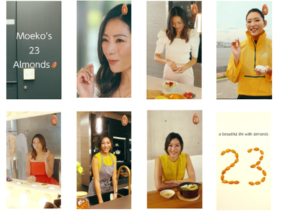 カリフォルニア・アーモンド アンバサダー福田萌子さん出演の「Moeko’s 23 Almonds」を初公開