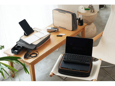 好きな場所を、あなたのデスクに。超小型デスク「デスクエニウェア2」発売