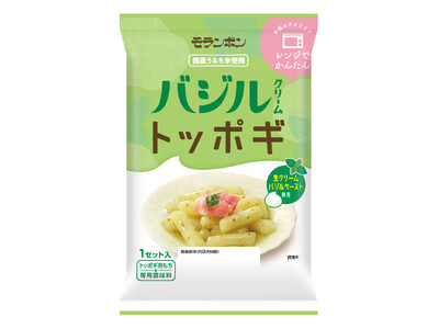 トレンドの“洋風×韓国”のフュージョン料理！パスタ感覚でトッポギが楽しめる「バジルクリームトッポギ」