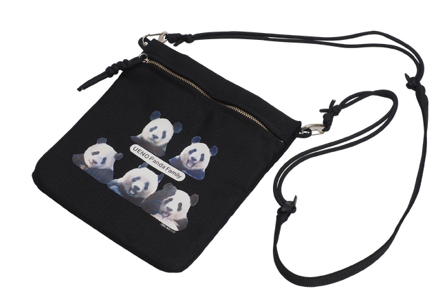 オリジナルパンダグッズをオンラインで販売！第５弾は上野パンダファミリーデザインの『サコッシュ』『ボトルショルダー』/オンライン企画「パンダフルマーケット」