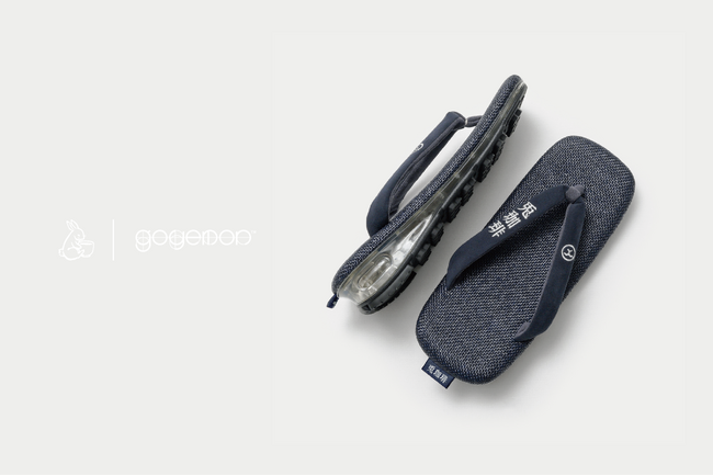 【雪駄×スニーカー「unda-雲駄-」】兎珈琲 × goyemon　店舗限定のコラボレーションモデル発売