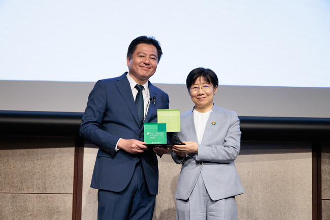 ビジネスエンジニアリングの「mcframe Award」にて、8年連続で最高賞の「Partner of the Year」を受賞