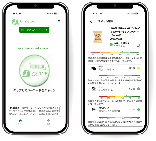 環境へのインパクトをESGスコアで評価し、消費活動につなげるスマートアプリが、ドイツの国際デザイン賞「Green Product Award 2026」の最終候補に選出