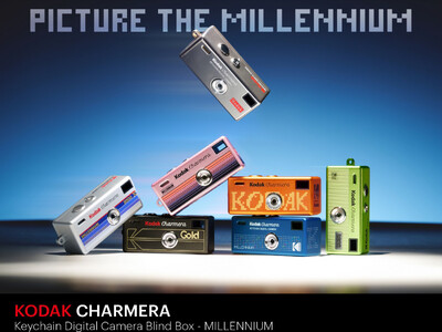 新品未開封　Kodak Charmera チャーメラ　デジタルカメラ　2個セット KODAK CHARMERAシリーズ 第2弾「 KODAK CHARMERA Keychain Digital