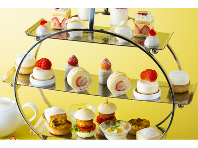 【ハイアット リージェンシー 横浜】The Union Bar & Lounge「ホワイトストロベリー・アフタヌーンティー」とシグニチャーケーキ「シシリアン」販売のお知らせ