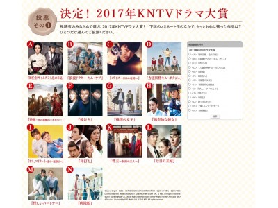 【KNTV】新春特別企画KNTV 視聴者総選挙　投票して豪華プレゼントを当てよう！