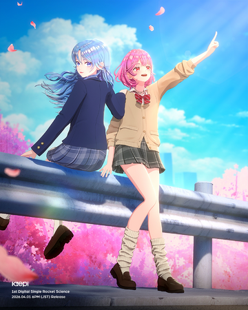 Virtual Artist "Kiepi"のデビュー曲「Rocket Science」のGroup Concept Photo "School ver." を公開!