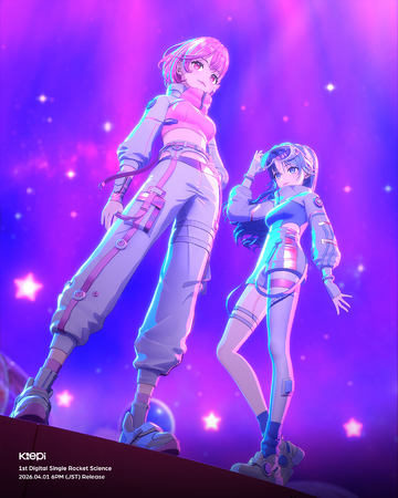 Virtual Artist "Kiepi"のデビュー曲「Rocket Science」の“Universe ver.” Concept Photo が公開!