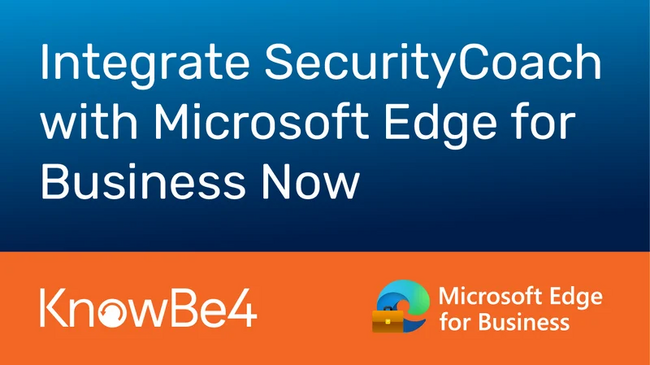 KnowBe4、Microsoftと連携し、リスクの高いオンライン行動に対策