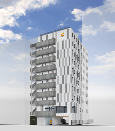 茨城県 新築ホテル「コンフォートホテル水戸」2025 年11 月5 日開業 7 月10 日より予約開始