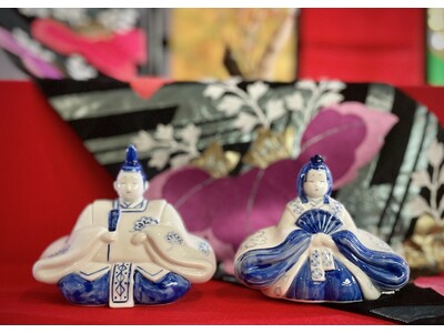 【ANAクラウンプラザホテルグランコート名古屋】瀬戸染付のお雛さま作り体験