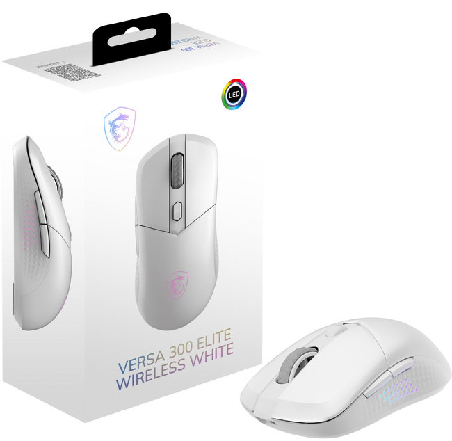 有線接続と無線接続の両方に対応したゲーミングマウス「VERSA 300 ELITE WIRELESS WHITE」、「VERSA 300 WIRELESS WHITE」発売のお知らせ