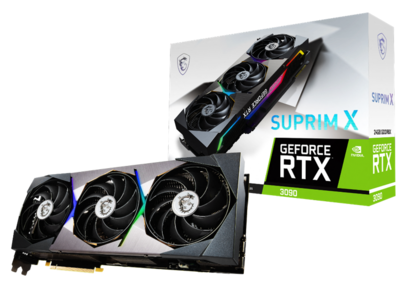 MSI、NVIDIA(R) GeForce RTX(TM) 3090を搭載したハイエンドモデル「GeForce RTX(TM) 3090 SUPRIM X 24G」を発表