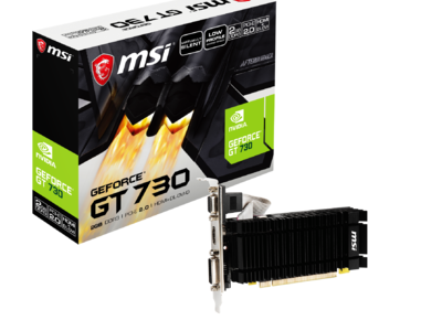 MSI、NVIDIA(R) GeForce GT(TM) 730搭載したグラフィックスカード「N730K-2GD3H/LPV1」を発売