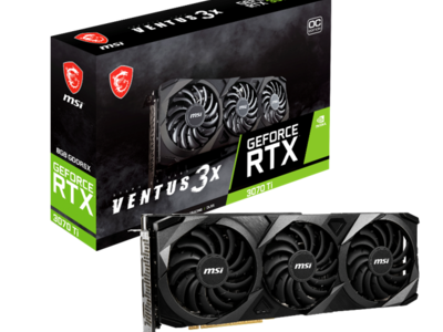 MSI、NVIDIA(R) GeForce RTX(TM) 3070Tiを搭載したハイエンドモデル「GeForce RTX(TM)  3070Ti VENTUS 3X 8G OC」を発売