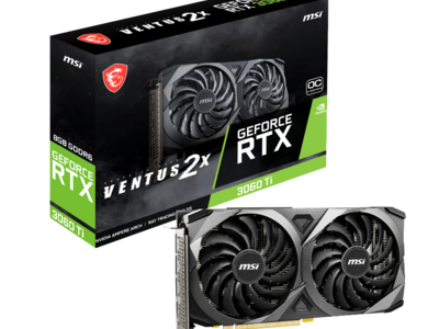 MSI、NVIDIA(R) GeForce RTX(TM) 3060Tiを搭載したグラフィックスカード「GeForce RTX(TM) 3060Ti VENTUS 2X 8G OCV1 LHR」を発売