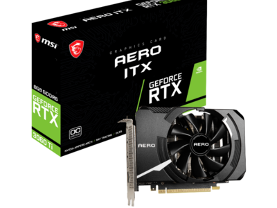 MSI、NVIDIA(R) GeForce RTX(TM) 3060Tiを搭載したグラフィックスカード「GeForce RTX(TM) 3060Ti AERO ITX 8G OC LHR」を発売