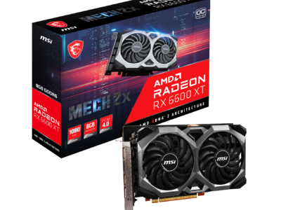 MSI、AMD Radeon(TM) RX 6600 XTを搭載したグラフィックスカード「RADEON(TM) RX 6600 XT MECH 2X 8G OCV1」を数量限定で発売