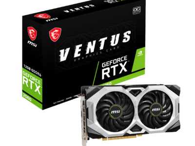 MSI、NVIDIA(R) GeForce RTX(TM) 2060を搭載したグラフィックスカード「GeForce RTX(TM) 2060 VENTUS 12G OC」を発売