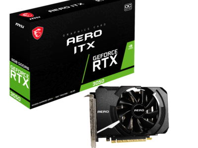 MSI、NVIDIA(R) GeForce RTX(TM) 3050を搭載したグラフィックスカード「GeForce RTX(TM) 3050 AERO ITX 8G OC」を発売