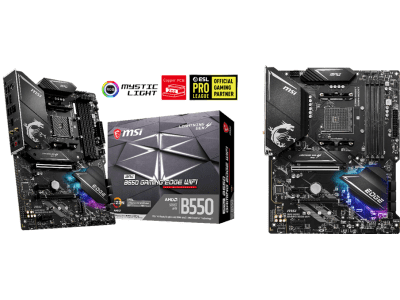 MSI、AMD第3世代Ryzen CPUに対応したB550チップセット搭載マザーボードを10製品発売