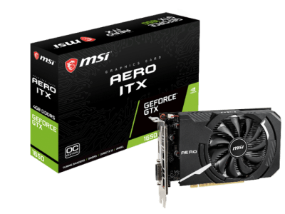 Msi Nvidia Geforce Gtx 1650 を搭載した Geforce Gtx 1650 Aero Itx 4g Ocv1 を発売 企業リリース 日刊工業新聞 電子版