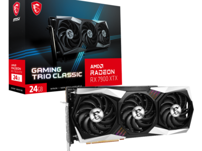 MSI、AMD Radeon(TM) RX 7900 XTXを搭載したグラフィックスカード「RADEON(TM) RX 7900 XTX GAMING TRIO CLASSIC 24G」を発売