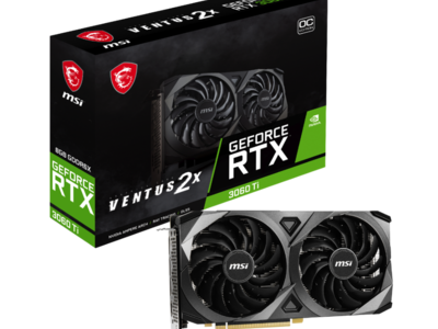 MSI、NVIDIA(R) GeForce RTX(TM) 3060 Tiを搭載したグラフィックスカード「GeForce RTX(TM) 3060 Ti VENTUS 2X 8GD6X OC」を発売