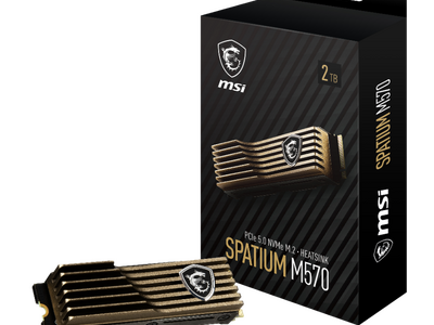 MSI、SPATIUMシリーズ初となるPCIe Gen5対応のM.2 SSD「SPATIUM M570 PCIe 5.0 NVMe M.2 2TB HS」を発売