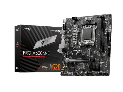 MSI、最新のAMD Ryzen(TM) 7000シリーズ・プロセッサー対応のA620チップセット搭載マザーボード「PRO A620M-E」を発売