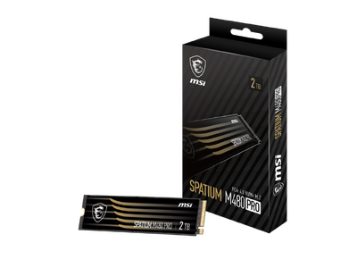 MSI、SPATIUMシリーズのPCIe Gen4対応M.2 SSD 「SPATIUM M480 PRO PCIe 4.0 NVMe M.2」を発売