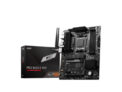 MSI、最新のAMD Ryzen(TM) 7000シリーズ・プロセッサー対応のB650チップセット搭載マザーボード「PRO B650-S WIFI」をAmazon限定で発売