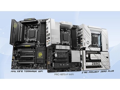 MSI、COMPUTEX TAIPEI 2024にてX870マザーボードやIntel次世代CPU向けマザーボードを含むPCパーツを多数展示