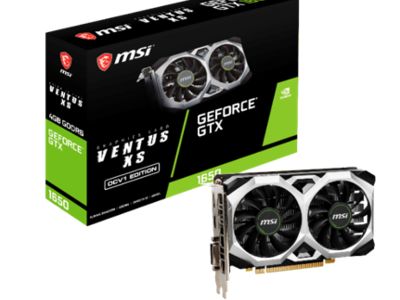 MSI、NVIDIA GeForce GTX 1650 を搭載した「GeForce GTX 1650 D6 VENTUS XS OCV1」を発売