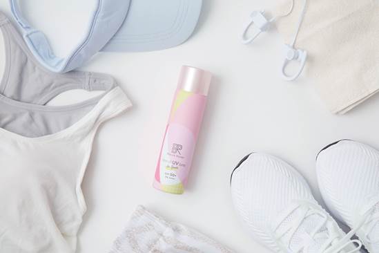 女性のスポーティライフを応援する「Beaute Rondo」より紫外線カットとトーンアップで美肌を叶える「トーンアップ スポーツUVスプレー」を発売！