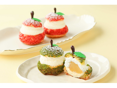 【バイカル 京都ポルタ店】青りんごシュー「あおりん」 8月18日まで期間限定販売