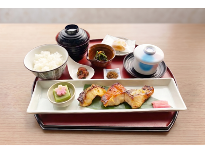 西京焼き専門店「栄寿庵」人気の銀だら・金目・鰆を一度に愉しむメニュー『雅御膳』が夏仕様で新登場